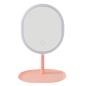 Touch LED Makeup Mirror ECO – Pink Touch LED Makeup Mirror ECO – Pink