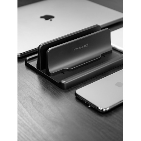 Support vertical ordinateur portable ECO – Réglable 3-en-1