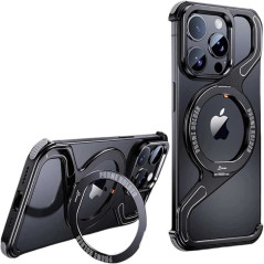 iPhone MagSafe Rotating Stand Metal Case | Smarty