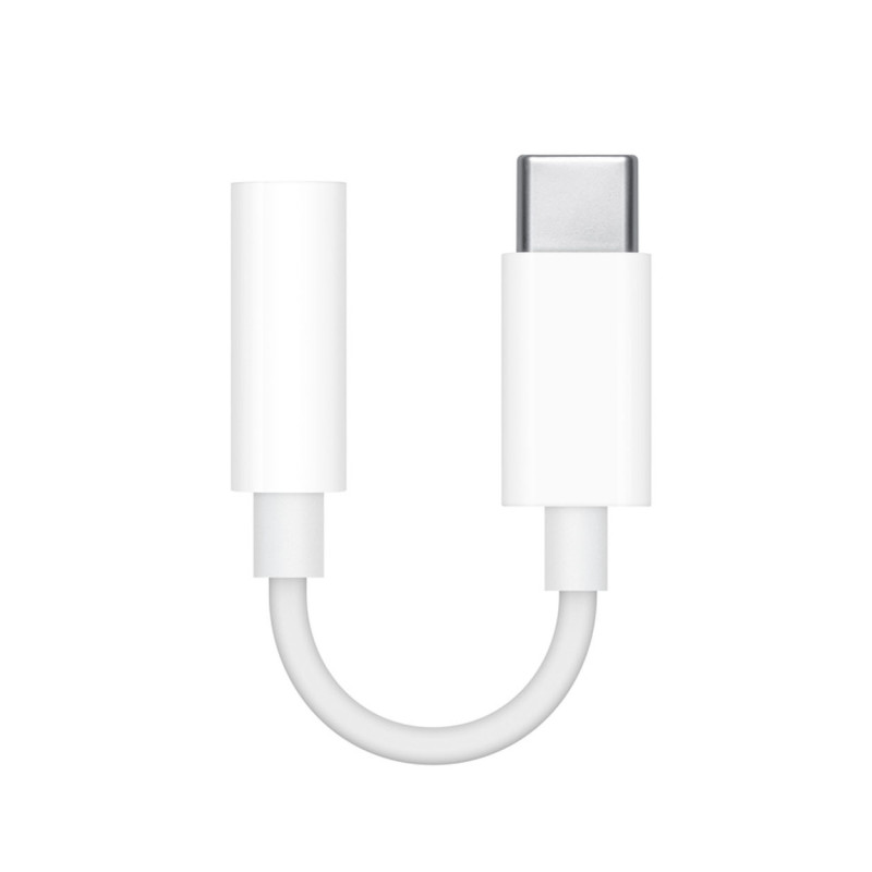 Apple Adaptateur USB-C vers jack 3,5 mm MU7E2ZM/A Apple Adaptateur USB-C vers jack 3,5 mm MU7E2ZM/A