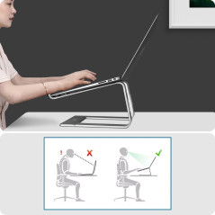 LinQ support ordinateur portable HD3269 alu