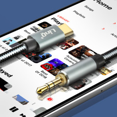 Câble audio USB-C Jack 3,5 mm LinQ TPC3515