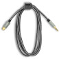 Câble audio USB-C vers Jack 3,5 mm LinQ TPC3515 – Nylon tressé 1,5 m Câble audio USB-C vers Jack 3,5 mm LinQ TPC3515 – Nylon tressé 1,5 m