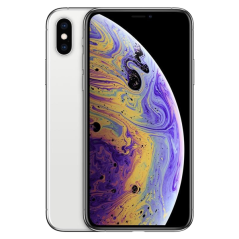 iPhone XS 64 Go Argent - Grade A avec accesso | -32% au lieu