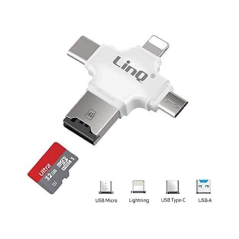 Lecteur de cartes LinQ OTG7976 4-en-1 | Smarty