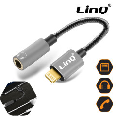 Adaptateur Lightning jack 3,5 mm LinQ A3523
