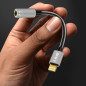 Adaptateur audio LinQ Lightning vers jack 3,5 mm - 15 cm nylon tressé A3523 Adaptateur audio LinQ Lightning vers jack 3,5 mm - 15 cm nylon tressé A3523
