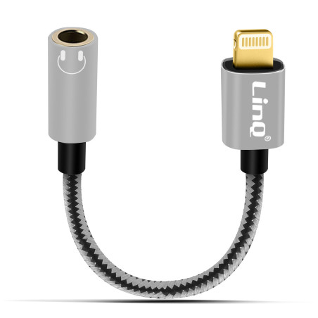 Adaptateur Lightning jack 3,5 mm LinQ A3523