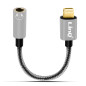 Adaptateur audio LinQ Lightning vers jack 3,5 mm - 15 cm nylon tressé A3523 Adaptateur audio LinQ Lightning vers jack 3,5 mm - 15 cm nylon tressé A3523