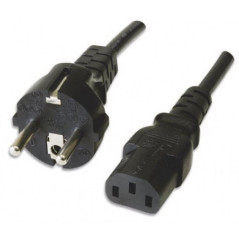 LinQ EU2A Power Cable 1.6 m Black | Smarty