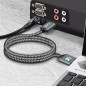 Câble HDMI LinQ 8K - 1,5 m nylon tressé HD8K16 Câble HDMI LinQ 8K - 1,5 m nylon tressé HD8K16
