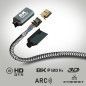 Câble HDMI LinQ 8K - 1,5 m nylon tressé HD8K16 Câble HDMI LinQ 8K - 1,5 m nylon tressé HD8K16