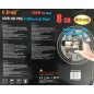 Enregistreur NVR LinQ NVR-6608 – H.265, 8 canaux PoE, 4 MP