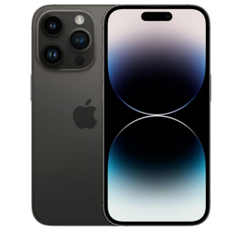 iPhone 14 Pro 128 Go Noir Sidéral - Grade A avec boîte et ac