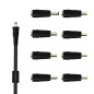 Chargeur PC universel LinQ IT-120W – 120 W, 12 à 24 V, 8 embouts Chargeur PC universel LinQ IT-120W – 120 W, 12 à 24 V, 8 embouts