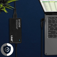 LinQ A100W universal laptop charger 100W | Smarty
