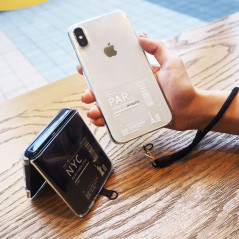Étiquette universelle Araree Tag Holder – Collier de smartphone