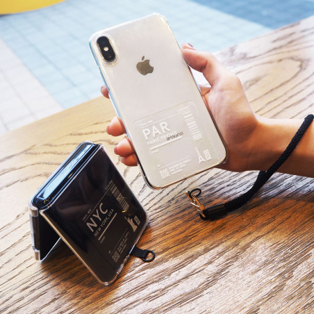 Étiquette universelle Araree Tag Holder – Collier de smartphone