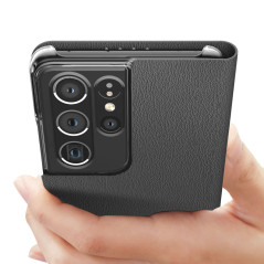 Araree Mustang Diary Leather Case S21 Ultra | Smarty