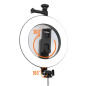 Support selfie trépied LinQ ZP9906 – anneau lumineux Bluetooth 70 cm Support selfie trépied LinQ ZP9906 – anneau lumineux Bluetooth 70 cm