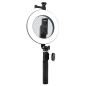 Support selfie trépied LinQ ZP9906 – anneau lumineux Bluetooth 70 cm Support selfie trépied LinQ ZP9906 – anneau lumineux Bluetooth 70 cm