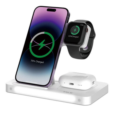 Devia 3-in-1 Wireless Charger | Smarty Paris