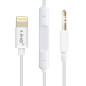 Câble audio LinQ IP-7726 – Lightning vers jack 3,5 mm 1 m Câble audio LinQ IP-7726 – Lightning vers jack 3,5 mm 1 m