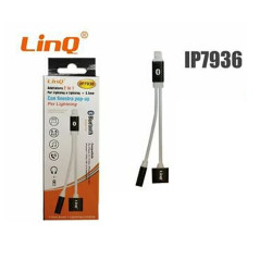 2-in-1 Bluetooth Audio Cable LinQ IP7936 – Lightning, 3.5mm jack + Lightning