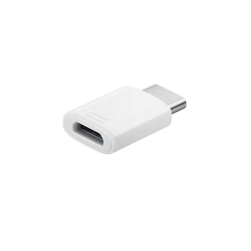 Samsung Adaptateur Micro USB vers USB-C – Blanc Samsung Adaptateur Micro USB vers USB-C – Blanc