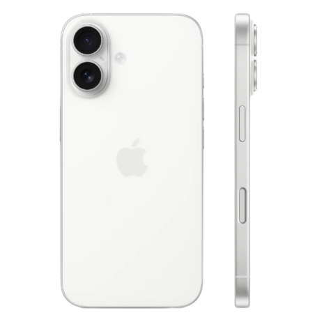 iPhone 16 128 Go MYE93QL/A Blanc - Neuf
