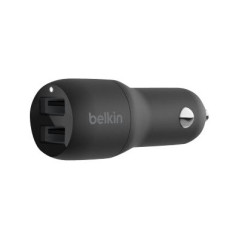 Chargeur auto Belkin 2 USB 24W CCB001BTBK | Smarty