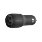 Belkin Chargeur allume-cigare 2 ports USB CCB001BTBK – 24 W Belkin Chargeur allume-cigare 2 ports USB CCB001BTBK – 24 W