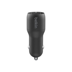 Chargeur auto Belkin 2 USB 24W CCB001BTBK | Smarty
