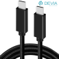 Câble USB-C Devia – 100W PD 1,5 m Câble USB-C Devia – 100W PD 1,5 m