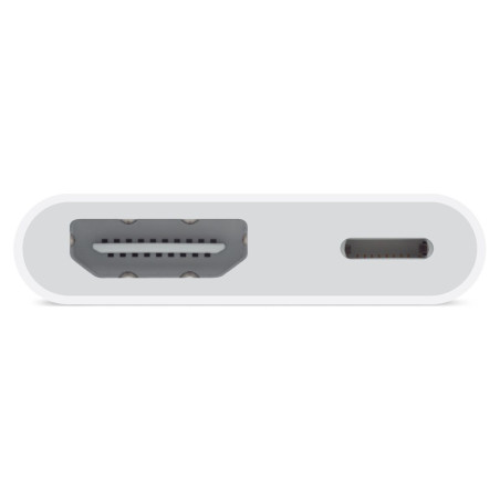 Apple Adaptateur Lightning vers HDMI MW2P3ZM/A – Blanc