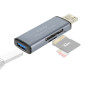 Lecteur de cartes LinQ OTG802 – Micro-SD/SD 2-en-1 Lightning / USB Lecteur de cartes LinQ OTG802 – Micro-SD/SD 2-en-1 Lightning / USB