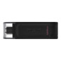 USB Flash Drive Kingston DataTraveler 70 – USB-C 128GB USB Flash Drive Kingston DataTraveler 70 – USB-C 128GB