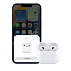 Apple Écouteurs sans fil AirPods 3 – Boîtier de recharge sans fil