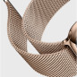 Bracelet Apple Watch Devia Milanese – 38/40/41 mm Noir