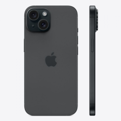 iPhone 15 128 Go Noir - Grade A avec Boîte et Accessoire — Reconditionné Garanti 12 mois · Smarty Paris