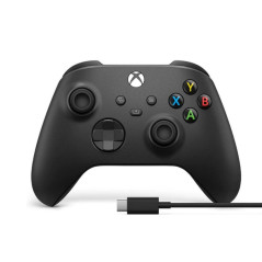 Microsoft Xbox Series X|S controller black PC cable