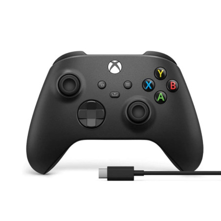 Microsoft Xbox Series X|S Wireless Controller – Black with PC Cable