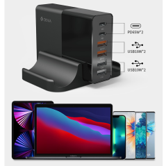 Devia 6-port charging station 65W | Smarty Paris
