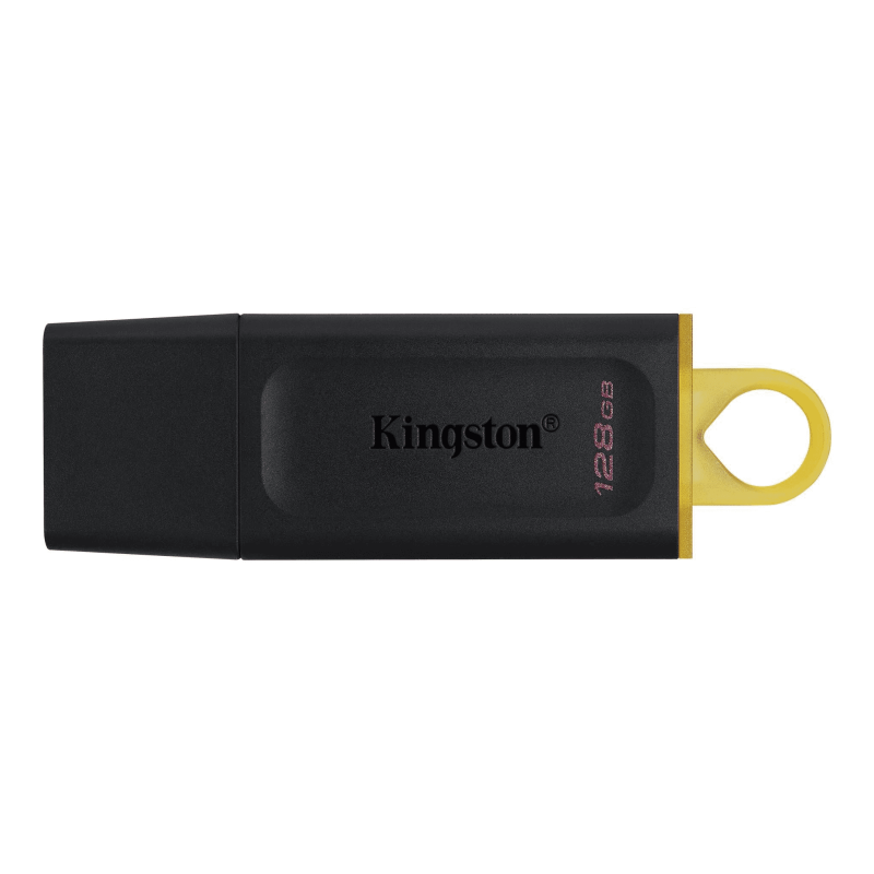 Clé USB Kingston DataTraveler Exodia – USB-A 3.2 128 Go Noir/Jaune Clé USB Kingston DataTraveler Exodia – USB-A 3.2 128 Go Noir/Jaune