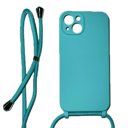 ECO Coque silicone multicolore avec collier – iPhone 7 à 17 Pro Max