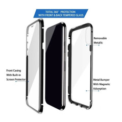 Coque bumper métallique Samsung verre trempé | Smarty