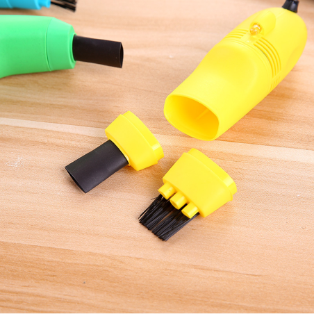 Mini aspirateur USB ECO pour clavier – Noir