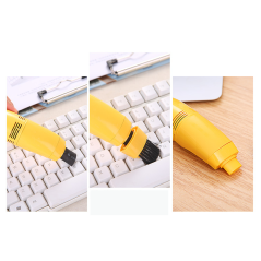 Mini aspirateur USB clavier Noir | Smarty