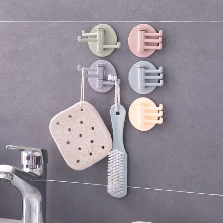 Crochet adhésif mural ECO – Beige