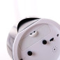 Quartz Travel Alarm Clock ECO – Round White Quartz Travel Alarm Clock ECO – Round White